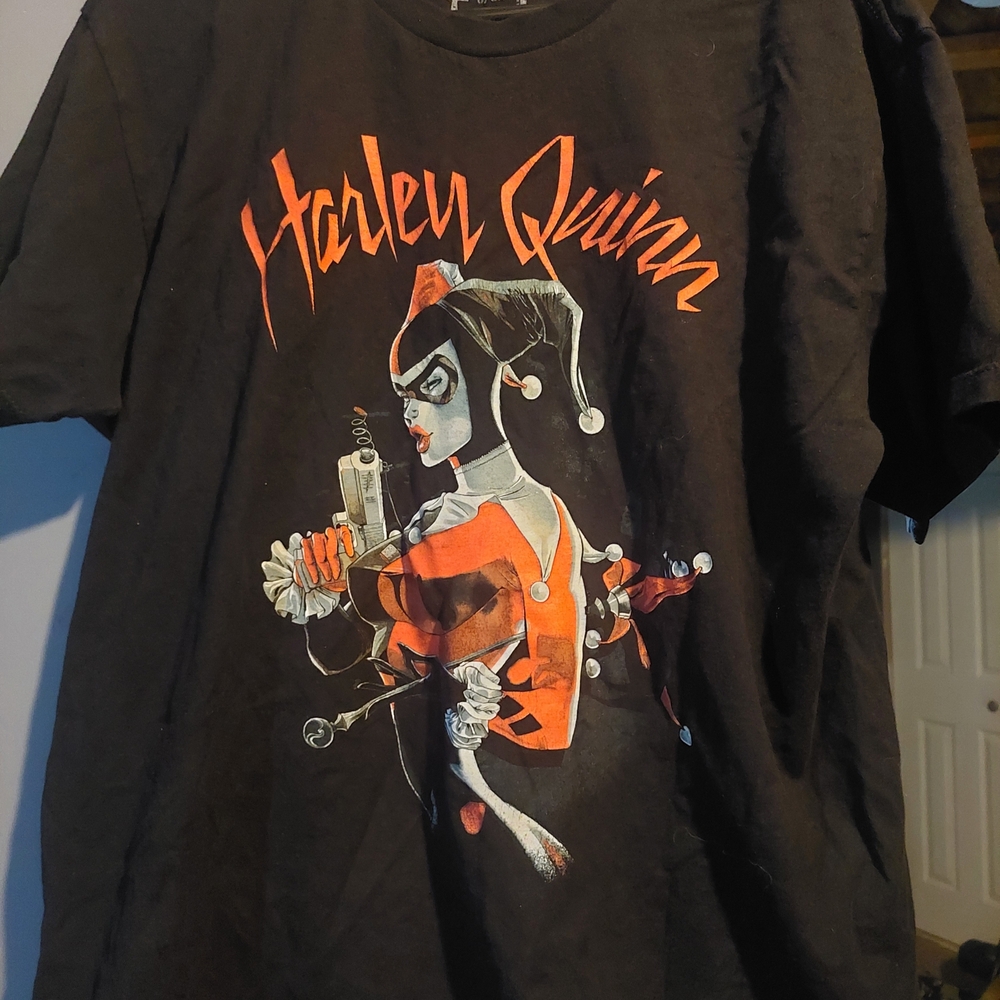 3 For 45 Harley Quinn DC Comics Black Graphic Tee